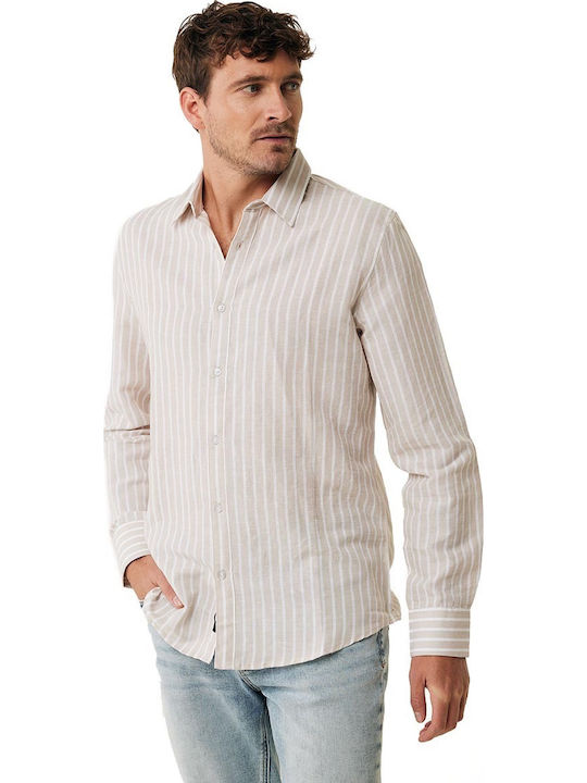 Mexx Long-sleeved Shirt Greyish Sand