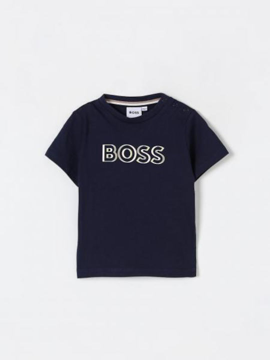 Kinder-T-Shirt Dunkelblau
