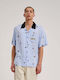 Short-sleeved Shirt Fresh Blue, Light Blue