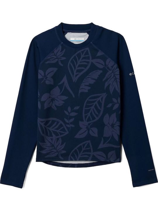 Kids' Shirt Long Sleeve Navy Blue