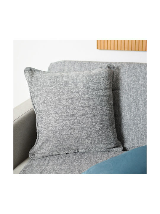 Ravelia Decorative Pillow Case Quadras Light Gr...