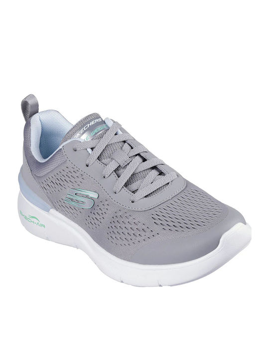 Skechers Air Dynamight Sneakers Γκρι Μπλε Ανοιχτό