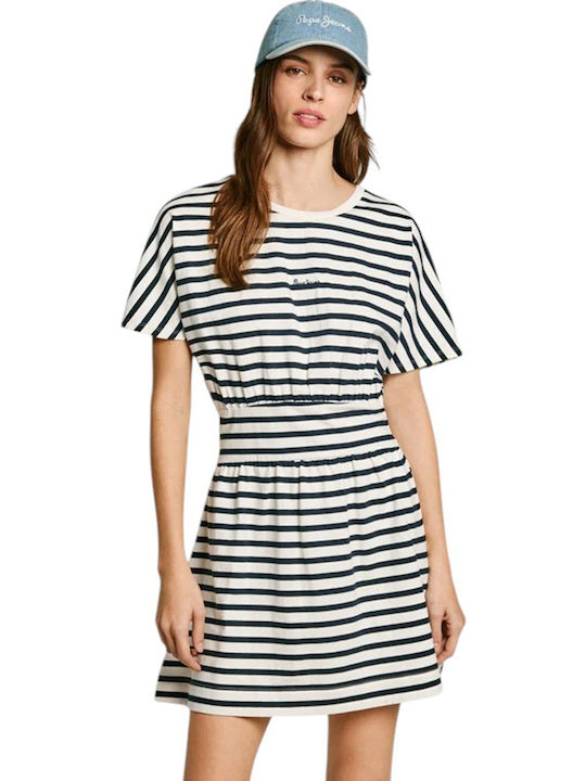 Vania Καλοκαιρινό Mini Φόρεμα Dulwich Blue