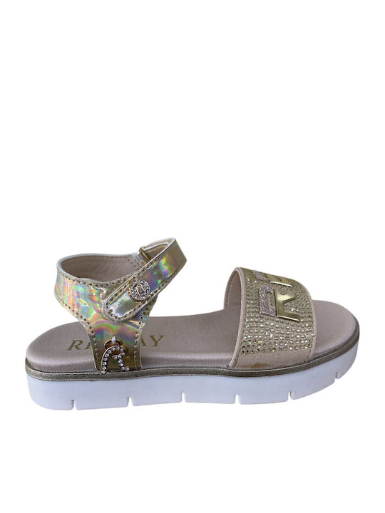 Replay Kids' Sandals Gold