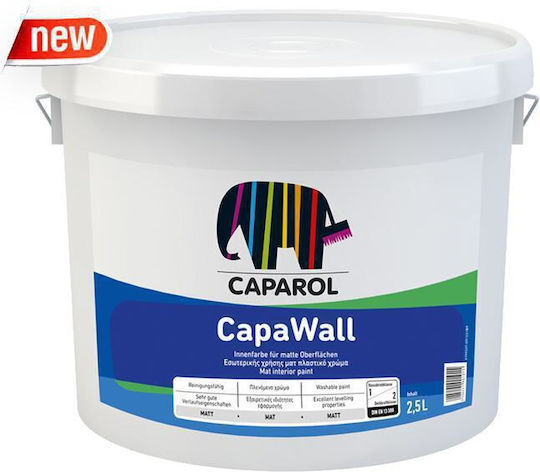Caparol Plastik Farbe für Innenbereich Verwendung Whiteness 2.35Es