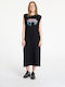 Summer Midi Dress Black