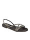 Sandale Casual Damă din Piele Negru