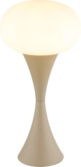 Globo Lighting Декоративна Лампа с Цокъл за Крушка E14 Бежов