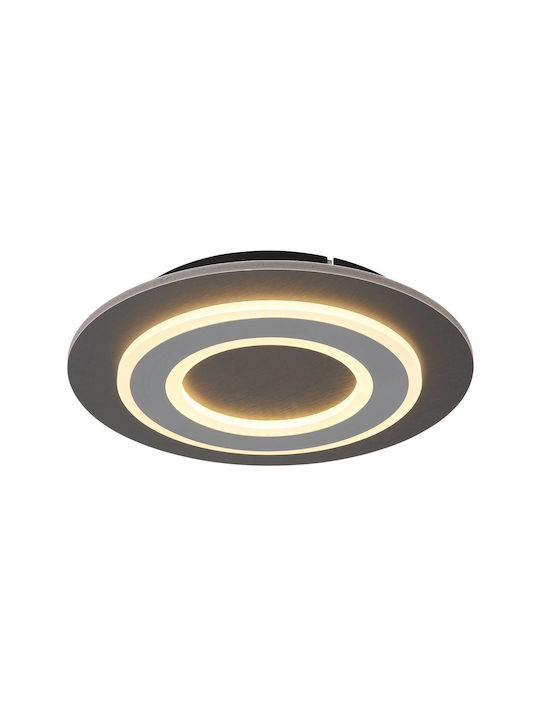 Globo Lighting Таванно Осветително Тяло 32см Сиво с Интегриран LED