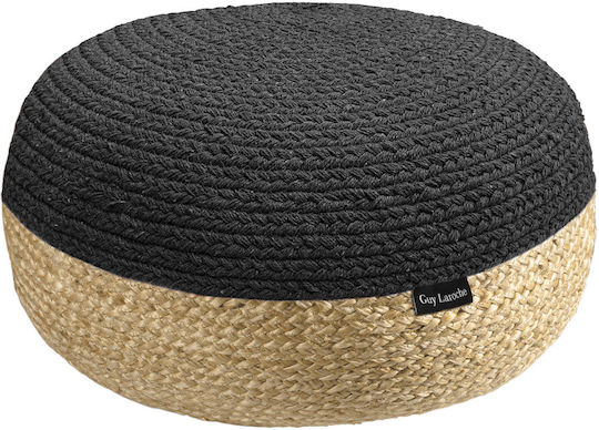 Табуретка Ottoman Натурален 50x50x25см