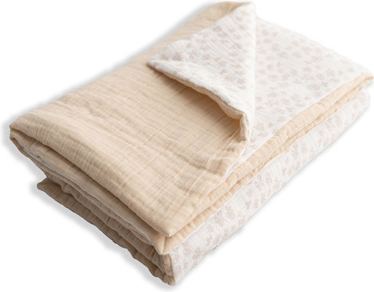 Matex Pătură Pepinieră Swaddling pături Muslin 100% bumbac Roz 75x100cm