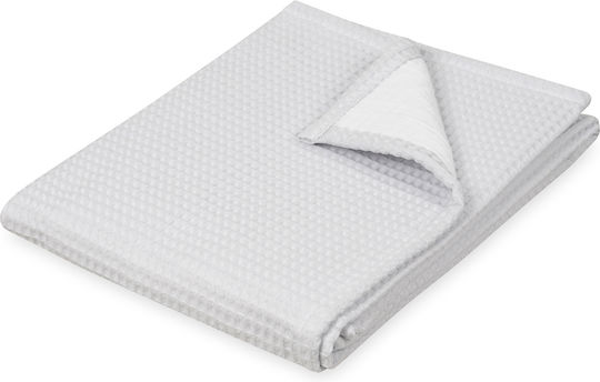Matex Blanket Nursery Swaddling Blankets Waffle Gray 75x100cm