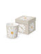 Paperproducts Design Margarita Happy Flower Cană Ceramică Bej
