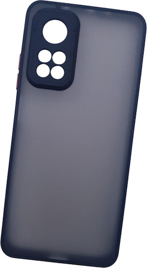 Naxius Rubber Frame Back Cover Μαύρο (Xiaomi Mi 10T / Mi 10T ProOnePlus 10T)