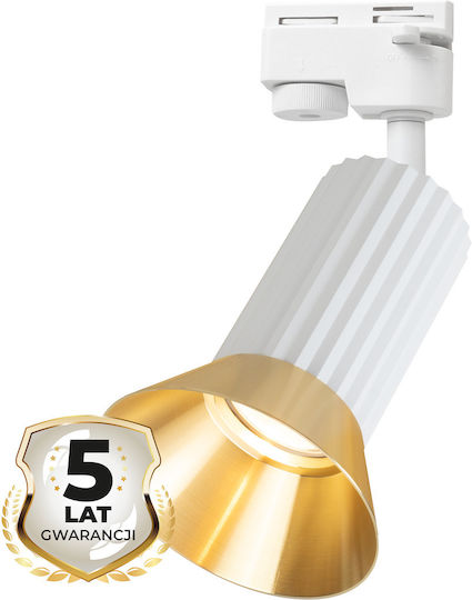 Eko Light Single Spot with Socket GU10 in White Color