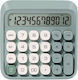 Deli Calculator in Green Color 1pcs