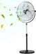 Vevor GYLSFS18INCH5M9B4V2 Industrieller Standventilator mit einem Durchmesser von 45.72cm