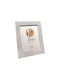 Zen Collection Plastic Photo Frame with White Frame