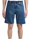 Tyrell Pantaloni Scurți Bărbați Denim Mid Marble Wash