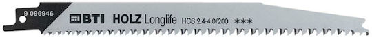Jig Saw Blade for Wood 200mm 5pcs 9096946