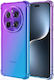 Honor Magic 7 Pro Gradient Stoßfeste Hülle Lila Blau