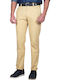 Pantaloni Chino Galben