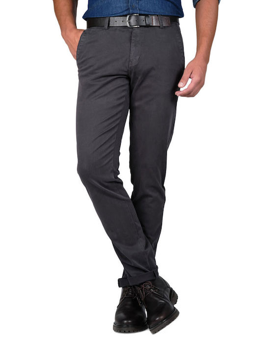 Herrenhose Chino Grau
