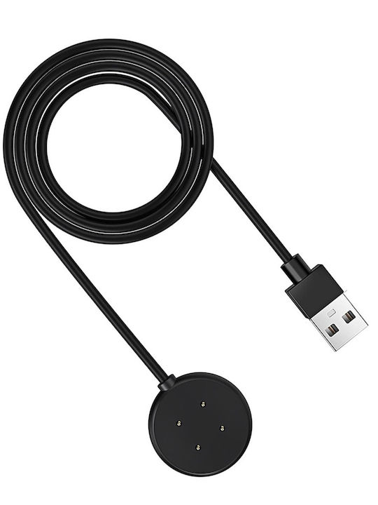 Akyga Charging Cable Încărcător pentru Google Pixel Watch 2 Negrus
