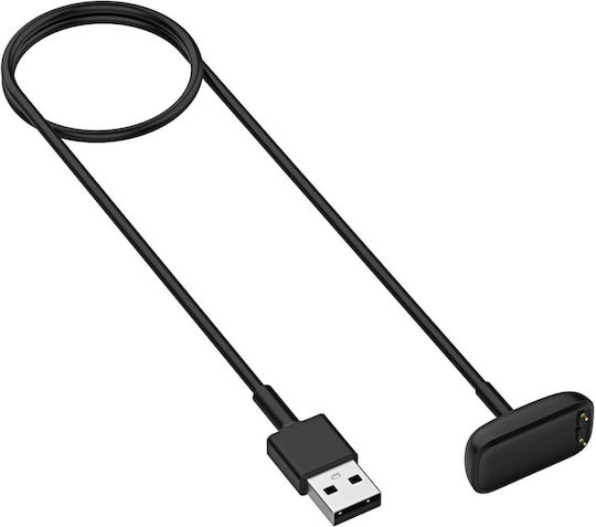 Akyga Charging Cable Ladegerät für Fitbit Luxe, Charge 5, Charge 6 Schwarzς