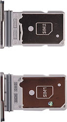Samsung S25 Ultra 5G S938 Dual SIM Card Holder Silver Original Service Pack Gh98-49811C Samsung S25 Ultra 5G S938 Dual SIM Card Holder Silver Original Service Pack Gh98-49811C