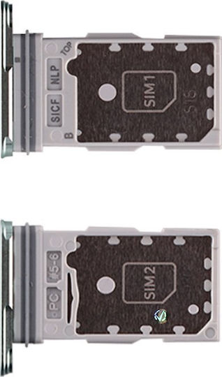 Samsung S25 5g S931/s25 Plus 5g 936 Държач за двойна SIM карта Мента Оригинален сервизен пакет Gh98-49874b