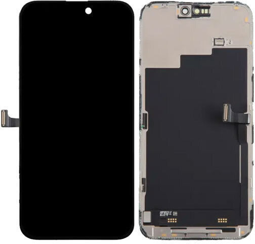 Οθόνη Soft με Μηχανισμό Αφής για iPhone 15 Pro Max (Μαύρο)