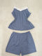 Caress Babydoll Sky Blue