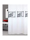 San Lorentzo Head Shower Curtain 240x180cm Zebras Head