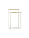Atmosphera Single Wall-Mounted Bathroom Rail ​53x82cm White