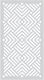 Stencil Τεχνοτροπίας Διακόσμηση Τοίχου 43x84cm Novacolor Athena Tile Nc6337