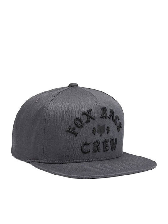 Fox Race Crew Snapback Kappe Dunkler Schatten