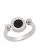 Senza Damen Ring aus Stahl