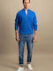 Herren Jeanshose Elastisch Blue