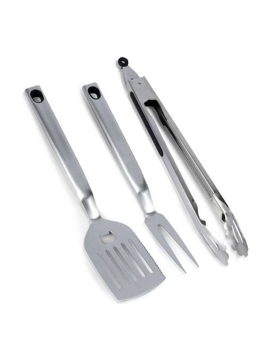 BBQ Collection Σετ 3 Εργαλείων BBQ με Σπάτουλα και Τσιμπίδα