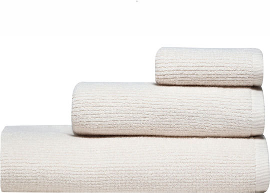 Kentia Πετσέτα Χεριών Versus 30x50εκ. 12-beige Βάρους 380gr/m²
