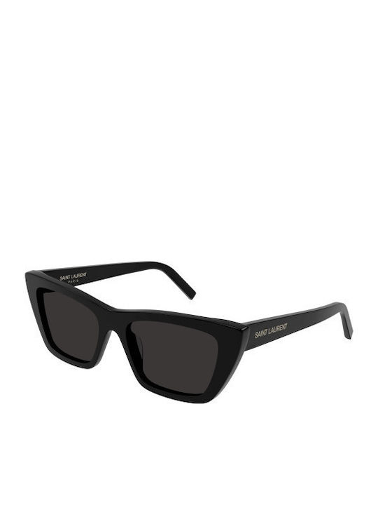 Ysl Women's Sunglasses with Black Plastic Frame...