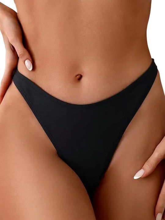 AnnaMu Bikini String Μαύρο