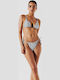 Bikini Slip with Laces Black