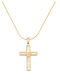 Ardika Cross from Gold Plated Steel