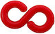 Plastic Chain Connector 6mm Red 10851