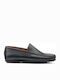 Δερμάτινα Ανδρικά Loafers σε Μπλε Χρώμα