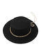 Aquablue Wicker Women's Hat Black