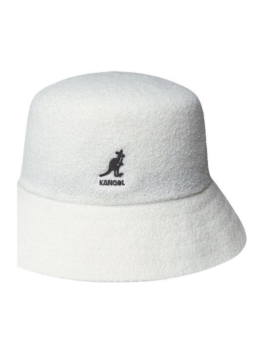 Kangol Bermuda Femei Pălărie Bucket Alb