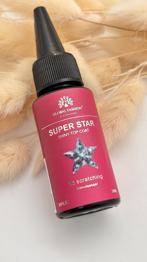 Global Fashion Top Coat / Base Coat για Απλά Βερνίκια 30ml